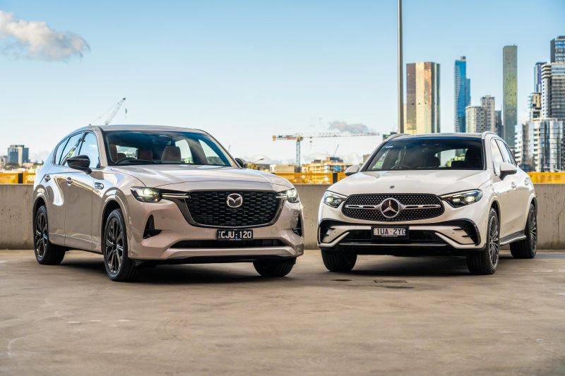 2024 Mazda CX-60 v Mercedes-Benz GLC comparison
