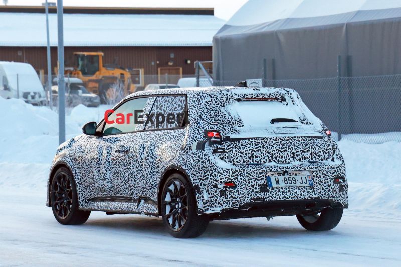 Alpine's hotter take on the Renault 5 electric car spied