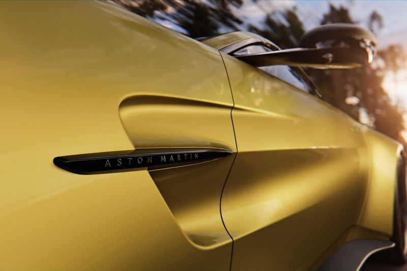 2025 Aston Martin Vantage teased, to be revealed alongside race cars