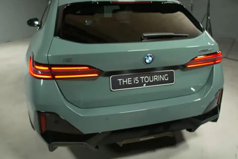 2024 BMW 5 Series wagon leaked undisguised