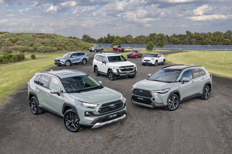 Toyota expects to buck a slower Australian new car market in 2024