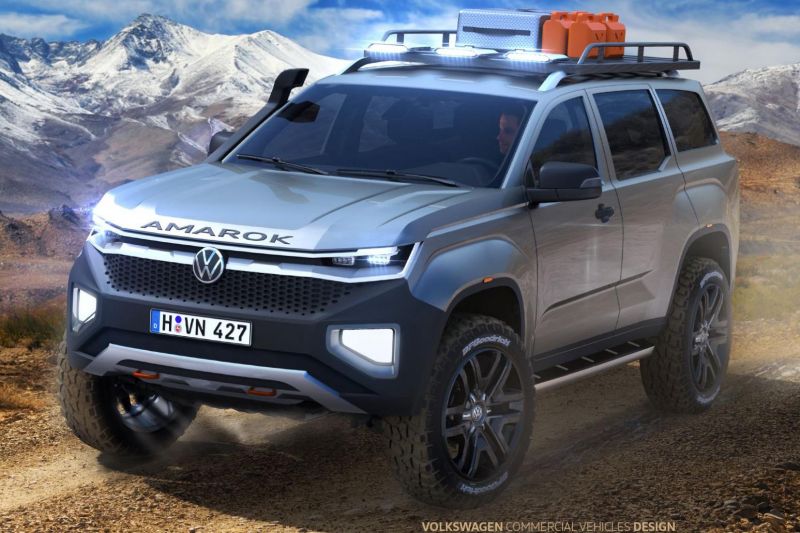 Volkswagen Amarok-based Ford Everest rival exposed