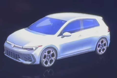 2025 Volkswagen Golf facelift leaked: Sharper look for Euro hatch
