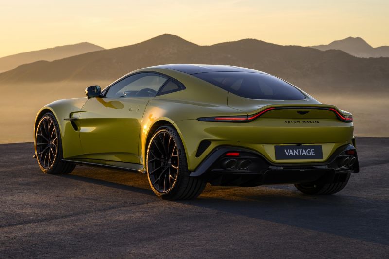 Aston Martin Vantage gets new looks and a lot more power
