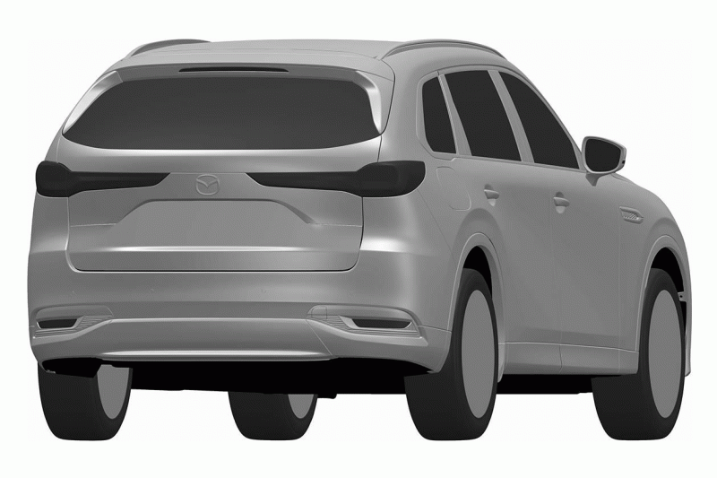 Mazda CX-80: New three-row SUV leaked in patent images