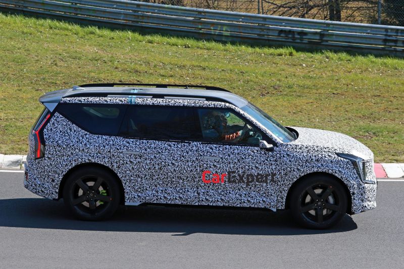 2025 Kia EV9 GT: Hot three-row electric SUV spied
