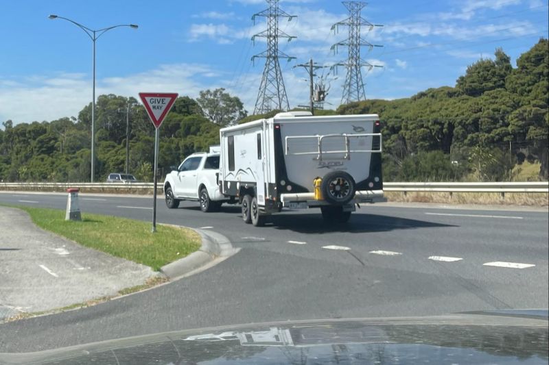 GWM's new, larger ute was spotted towing ahead of its upcoming launch