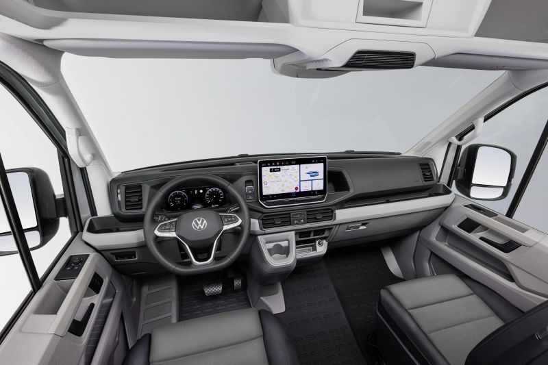 2024 Volkswagen Crafter revealed with new interior, more safety tech