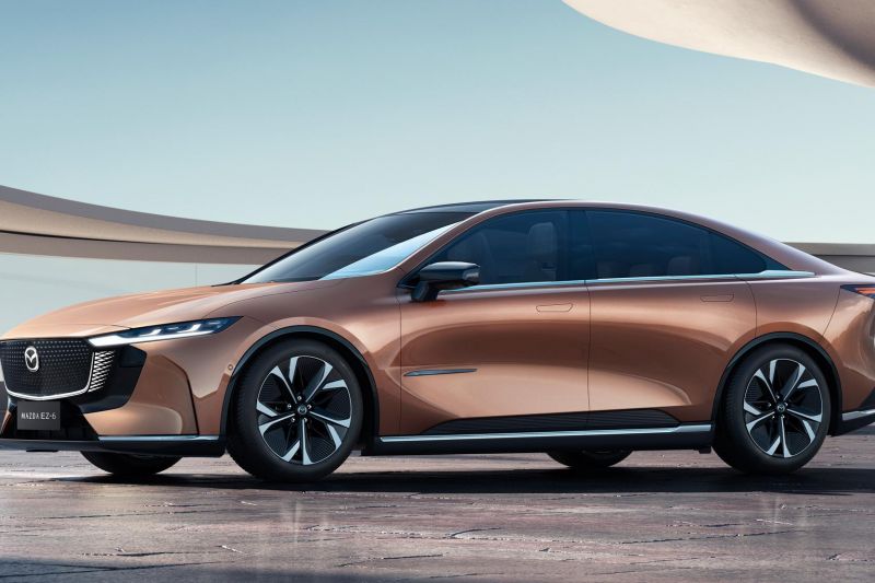 The 2025 Mazda EZ-6 is set to take on the Tesla Model 3... in China