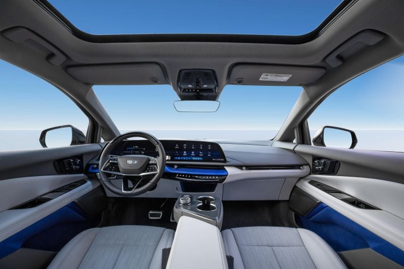 Cadillac Optiq 2025: Revealing the interior of rival Tesla Model Y