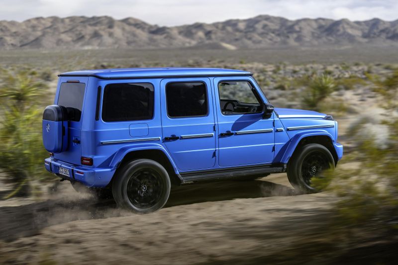 The Mercedes-Benz G-Wagen is going electric