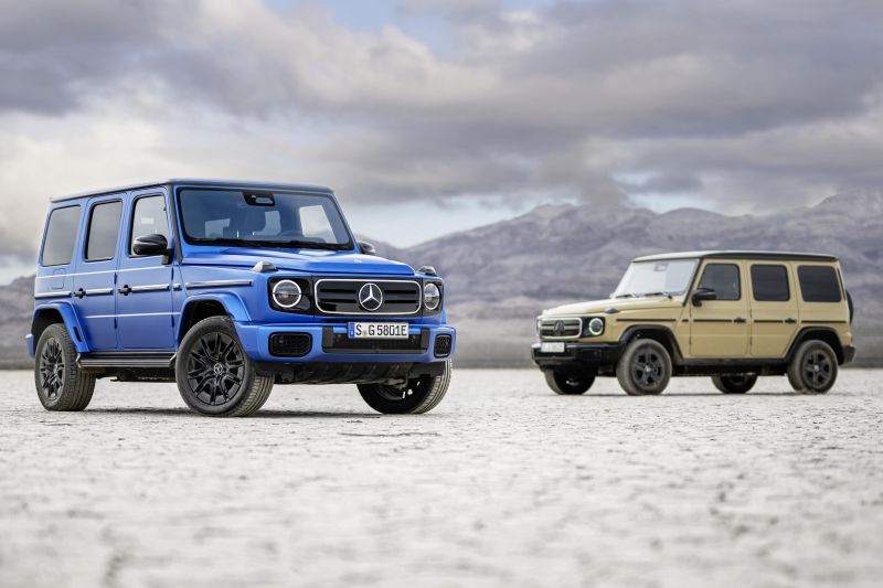 The Mercedes-Benz G-Wagen is going electric