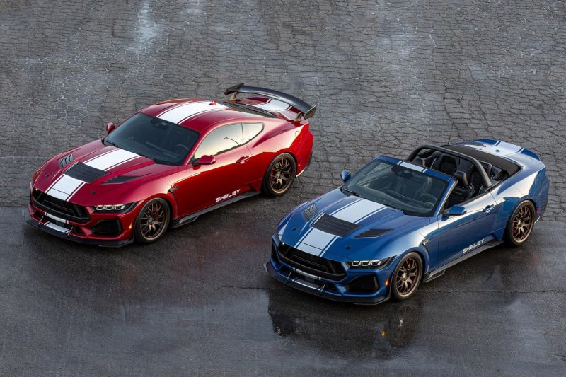 Shelby's upgraded Ford Mustang has a capacity of 620kW