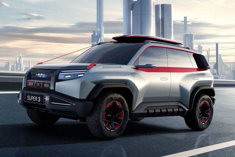 BYD spinoff reveals electric sports car, rugged SUV concepts