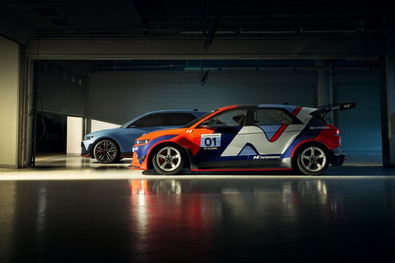 Hyundai Ioniq 5 N: One-make electric series racer revealed