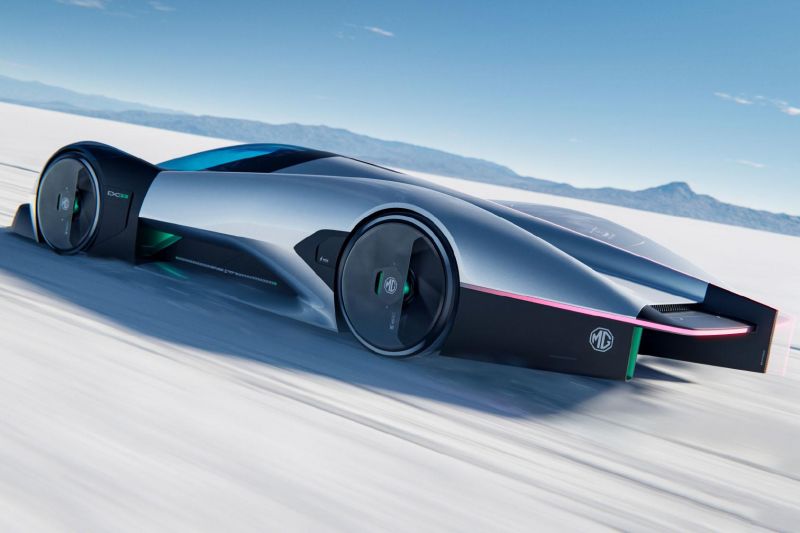 MG EXE181: Aerodynamic concept challenges the land speed record