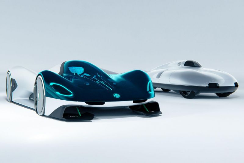 MG reveals the concept of a wild electric supercar