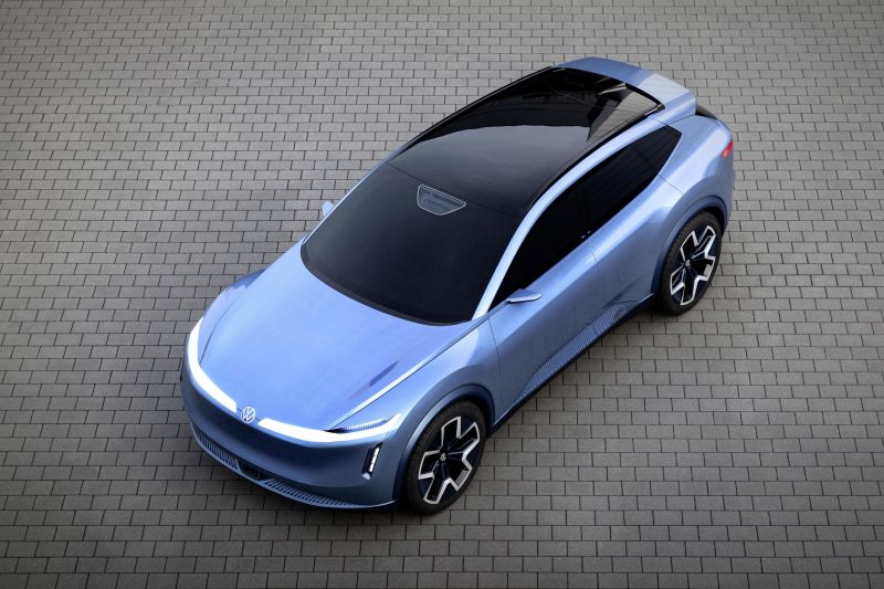 ID Volkswagen.  The code concept previews the brand's new defense against Chinese electric vehicles