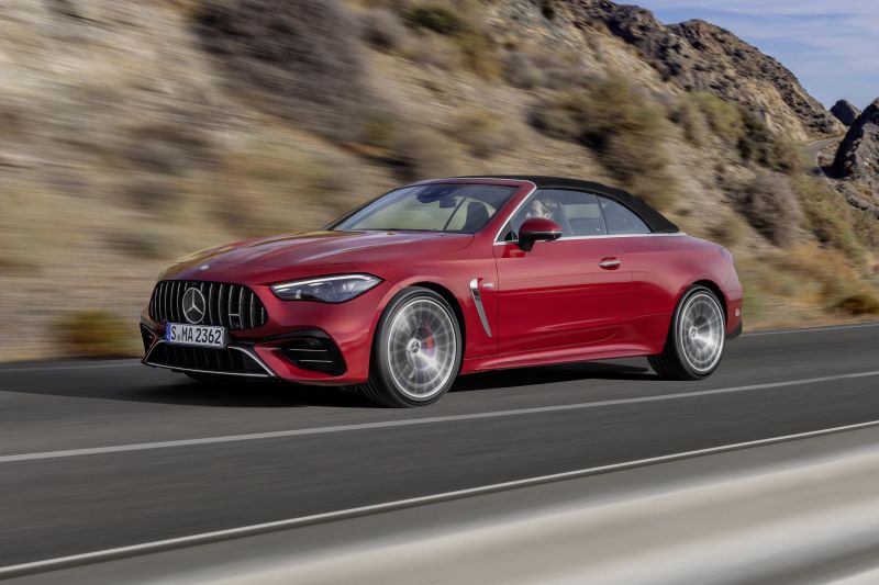 2025 Mercedes-AMG CLE 53 Cabriolet revealed as turbo six-cylinder droptop