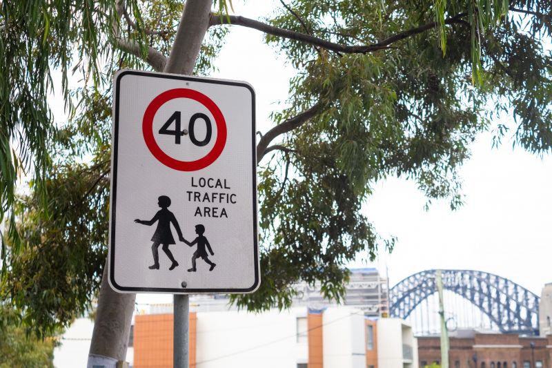 Sydney lowering the speed limit on even more roads