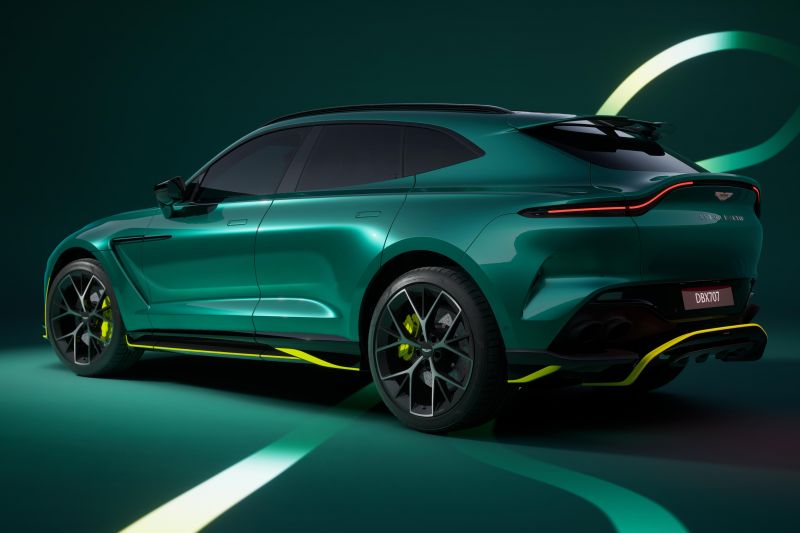 Aston Martin DBX AMR24 Edition: New look, no extra power for the F1-inspired model