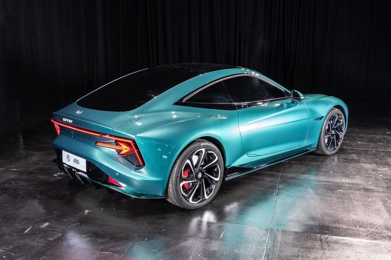 MG reveals Cyber sexy electric coupe concept