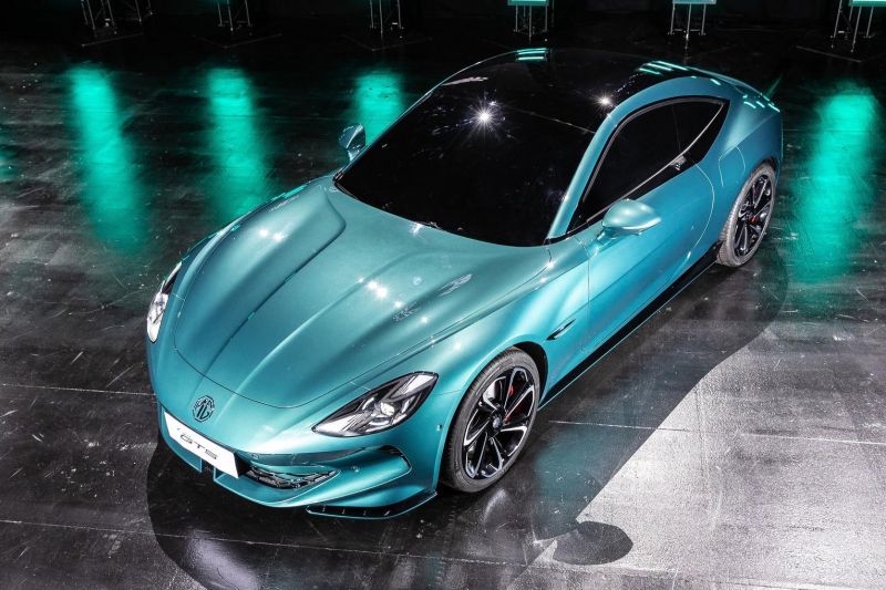 MG reveals Cyber sexy electric coupe concept