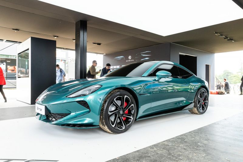 MG reveals Cyber sexy electric coupe concept