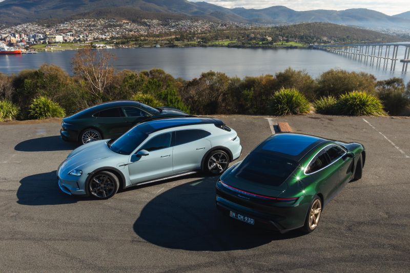 Porsche still pulling new buyers with electric Taycan