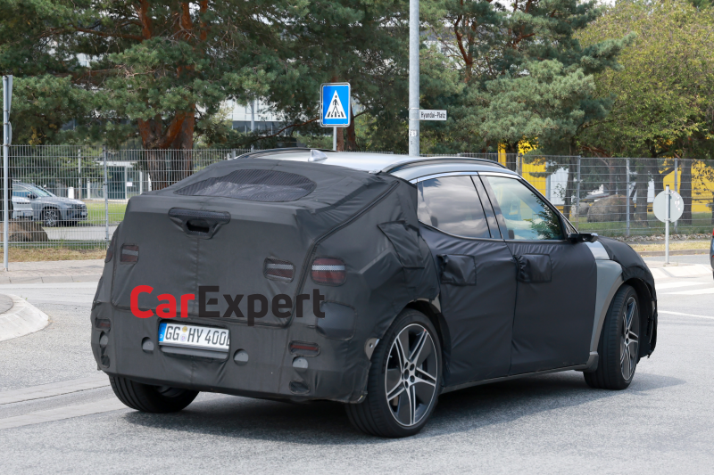 2025 Genesis GV60: Facelifted EV spied inside and out