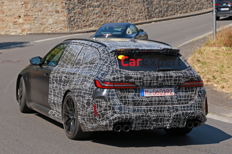 BMW M5 Touring: Super wagon spied just days ahead of reveal