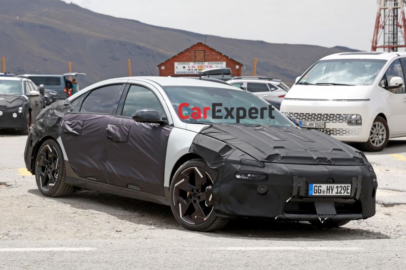 2025 Hyundai Ioniq 6: Facelifted Model 3 rival spied for the first time