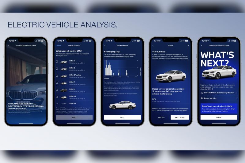 BMW reveals tool to convince buyers an EV  will work for them