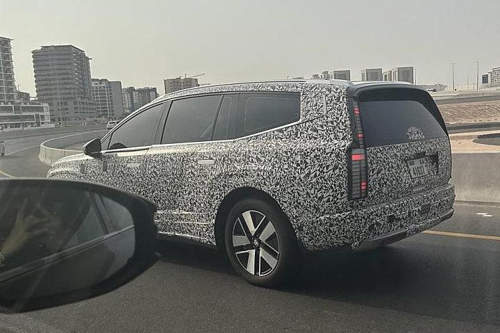 Hyundai's huge electric SUV takes shape