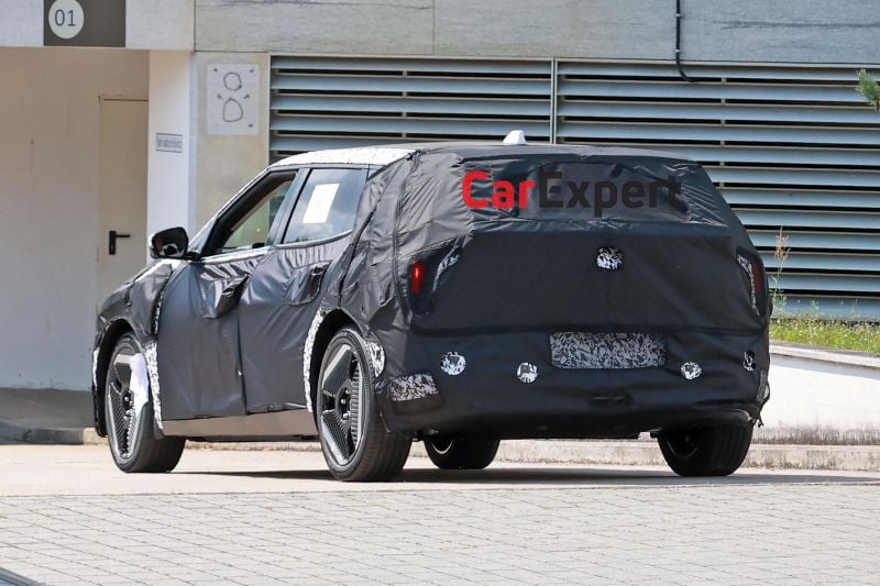 Kia EV4 spied as a bold Korean rival to the Tesla Model 3