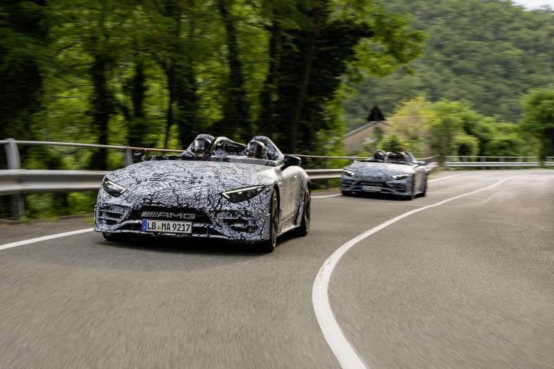 Mercedes-AMG PureSpeed: Roofless supercar takes shape