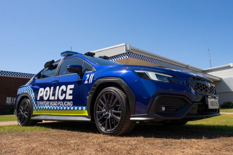 Subaru WRX goes from hunted to hunter, joins NT Police fleet