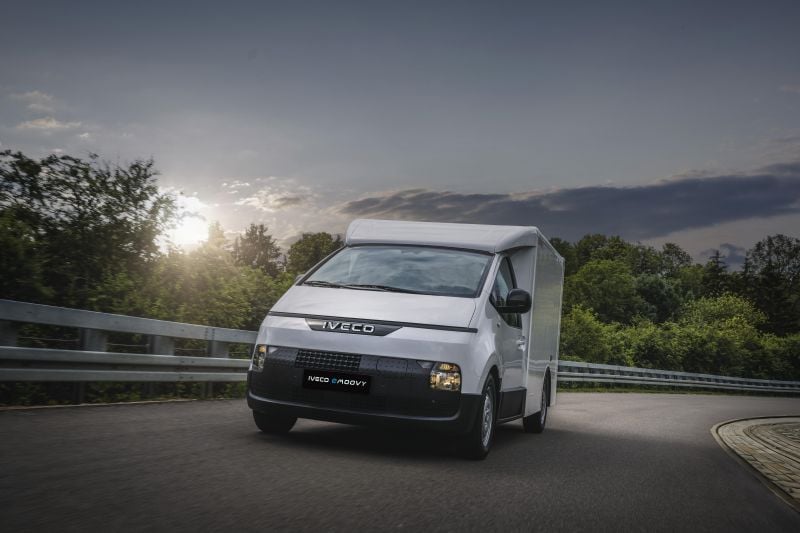 Iveco eMoovy is an electric Staria