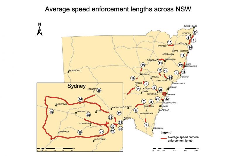 Average speed camera fines coming into effect in this Australian state