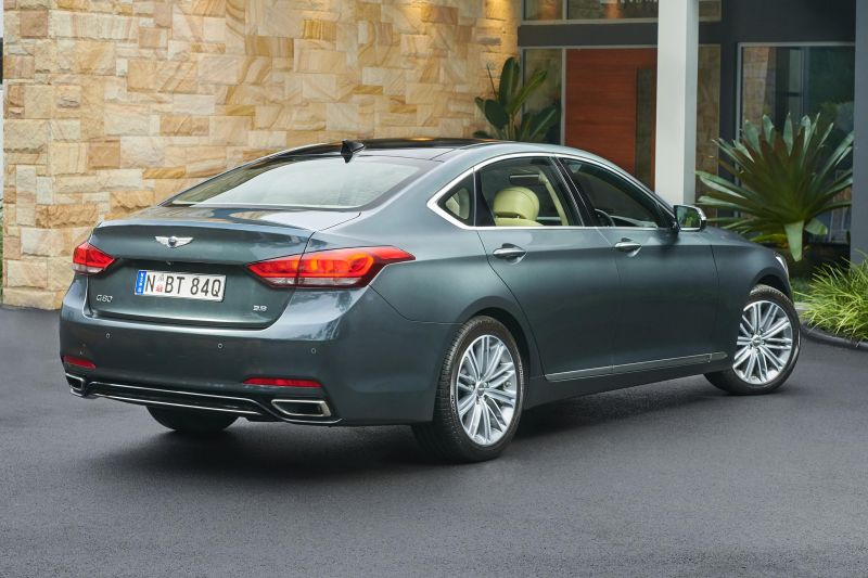 Genesis G70 and G80 recalled for fire risk