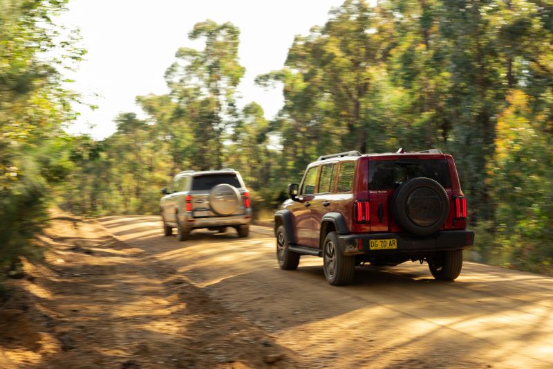 Taking on the great Australian outdoors in the GWM Tank 500 and Tank 300