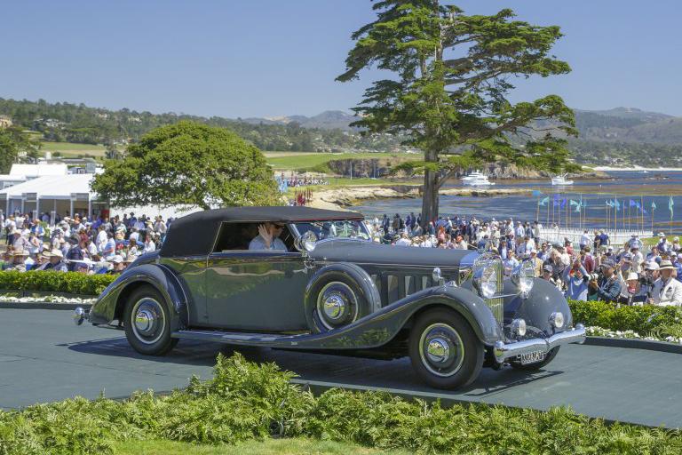 Another classic car bursts into flames leaving Pebble Beach