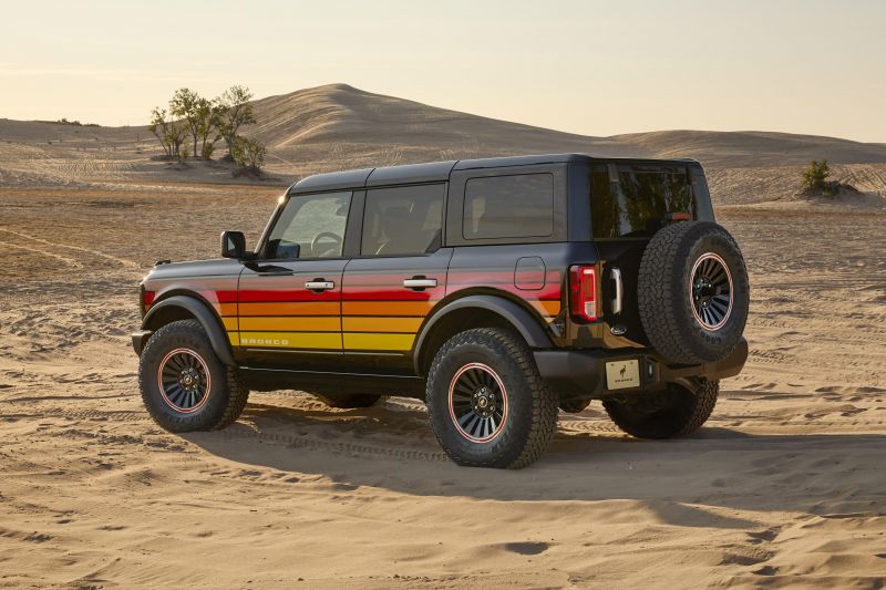 Retro Ford Bronco is a throwback to the age of disco