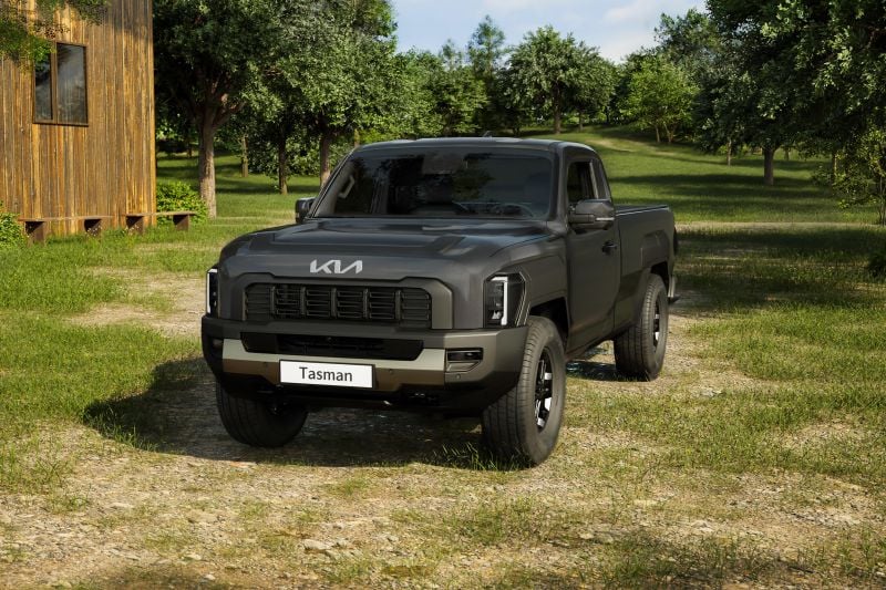 Here's your first look at the 2025 Kia Tasman single cab