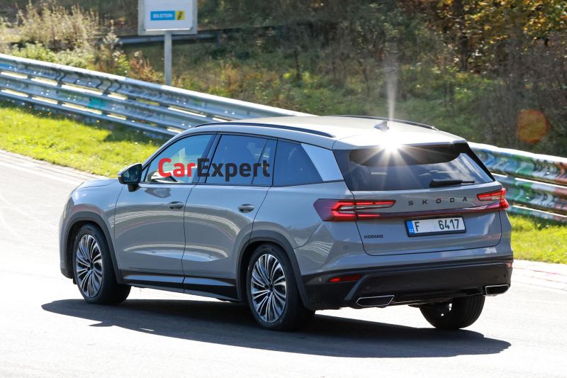 2025 Skoda Kodiaq RS: Sporty next-gen seven-seat SUV spied