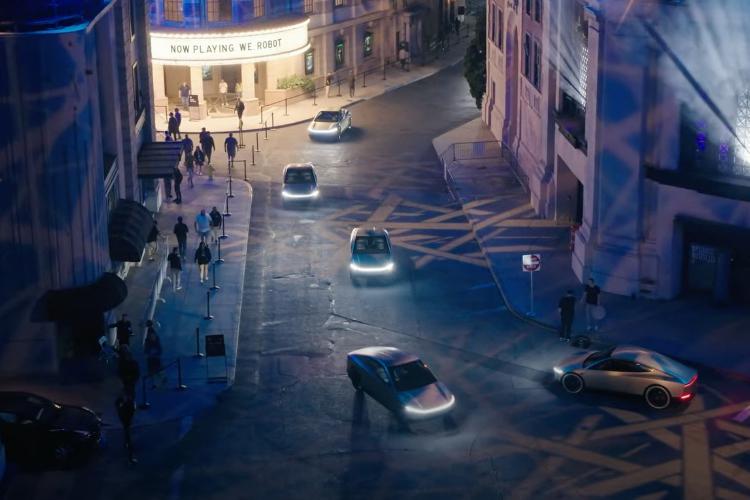 Tesla Cybercab autonomous taxi revealed