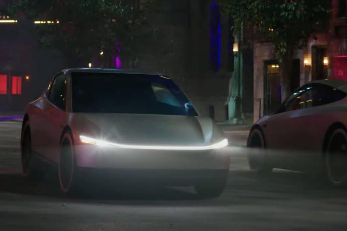Tesla Cybercab autonomous taxi revealed