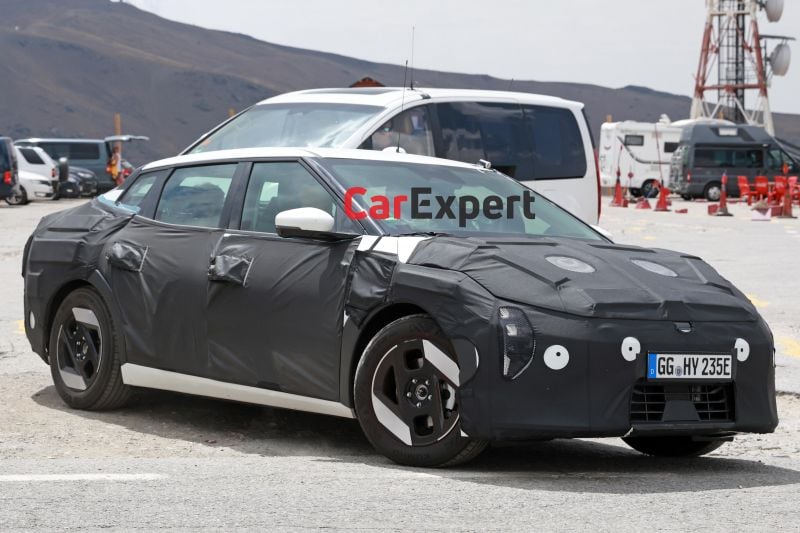 Kia EV4 spied as a bold Korean rival to the Tesla Model 3