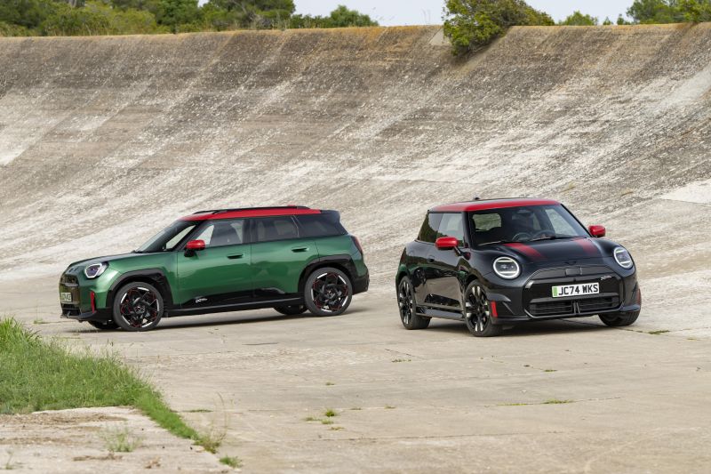 Mini EVs get the hot JCW treatment