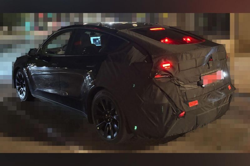 Tesla Model Y 'Juniper' facelift spy shots reveal different look to Model 3